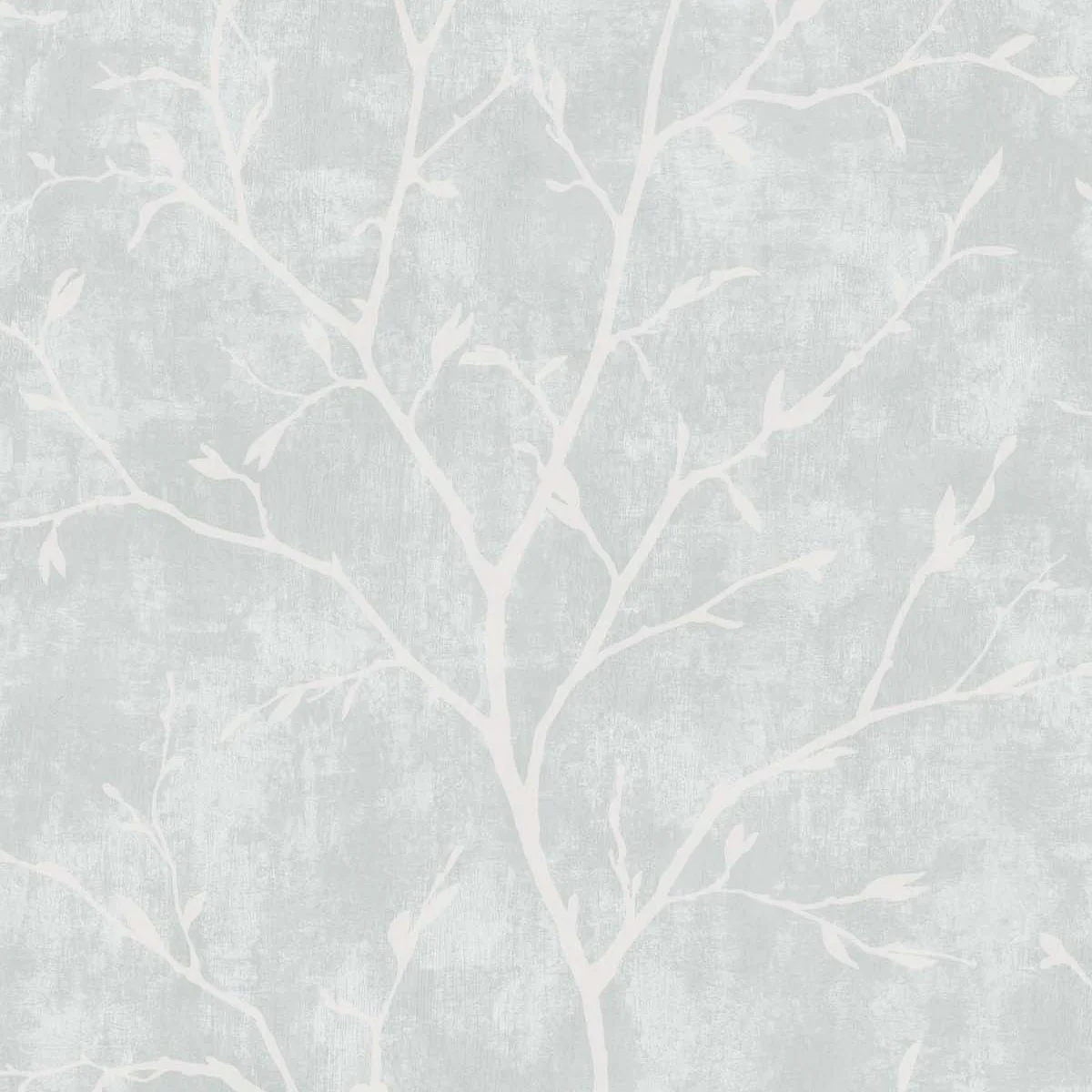 White Heron Avena Branches Wallpaper - Image 5