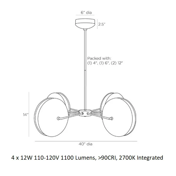 Whitney Chandelier - Image 6