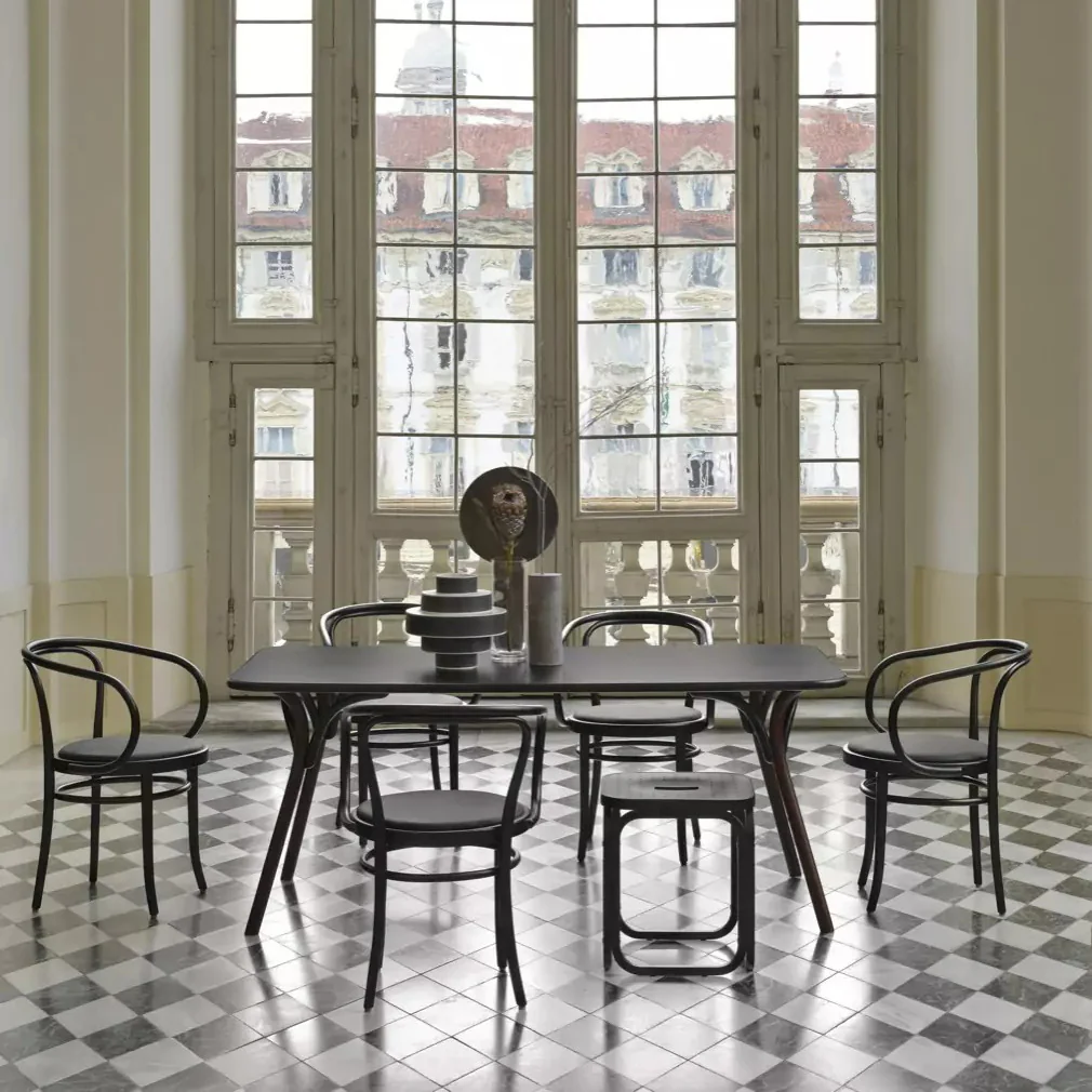 Wiener Stuhl Upholstered Armchair - Image 2