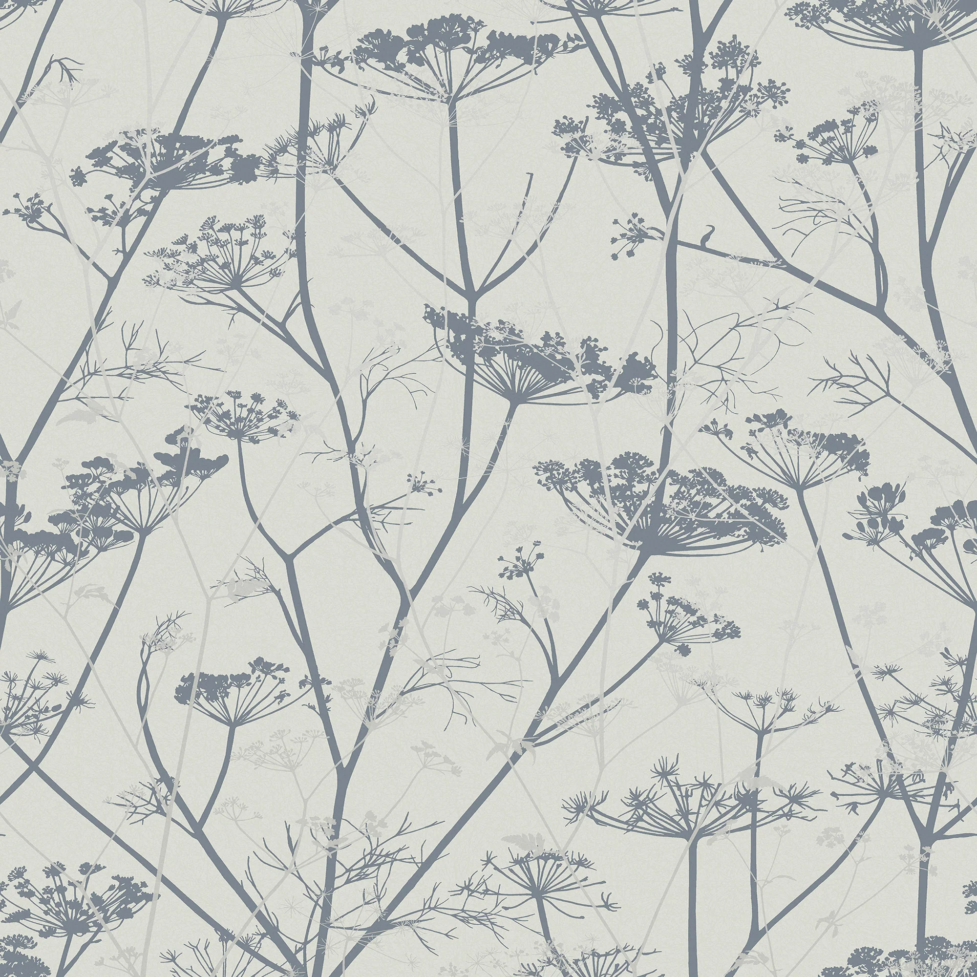 Clarissa Hulse Wild Chervil Kingfisher and Gold Wallpaper - Image 3