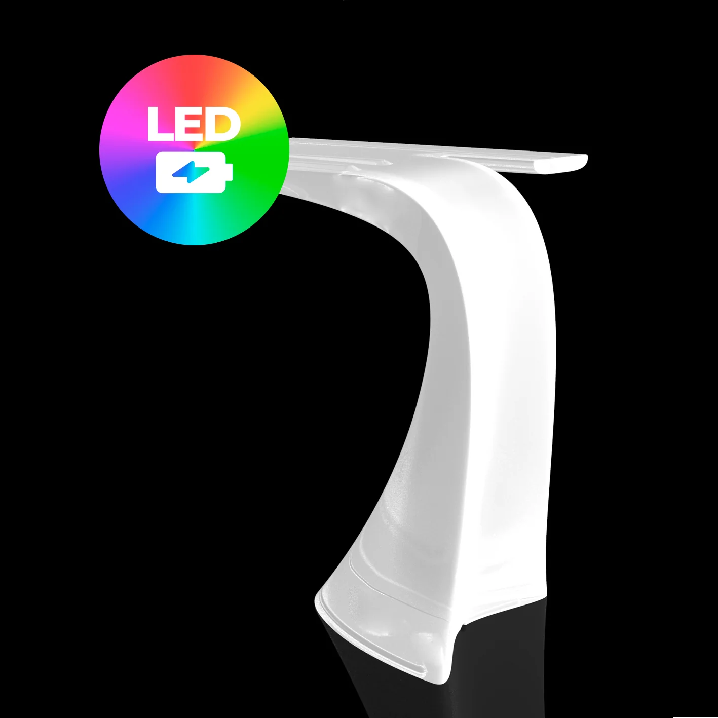 Illuminated Wing Outdoor Bar Table - Image 5