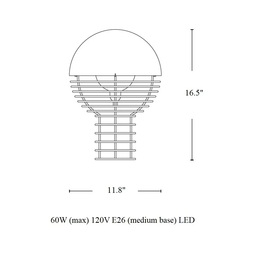 Wire Table Lamp - Image 18