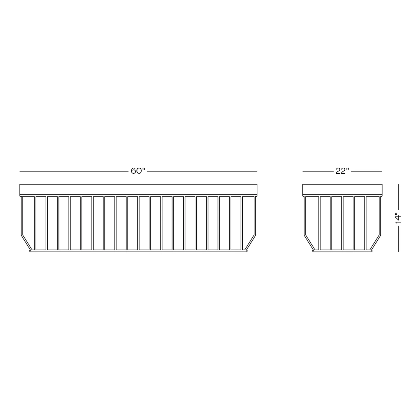 Wired Upholstered Bench - Image 4