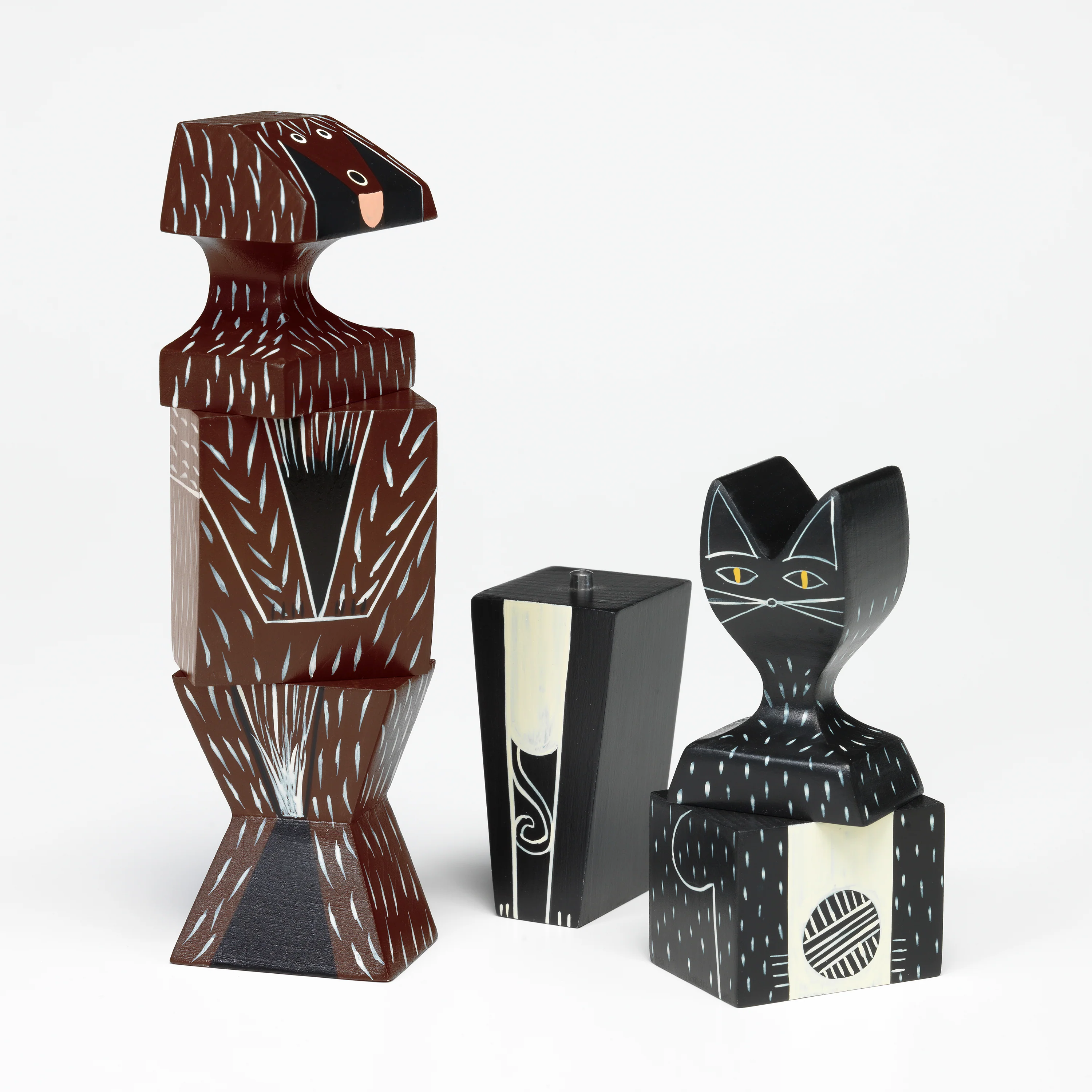 Wooden Doll Dog - Image 7
