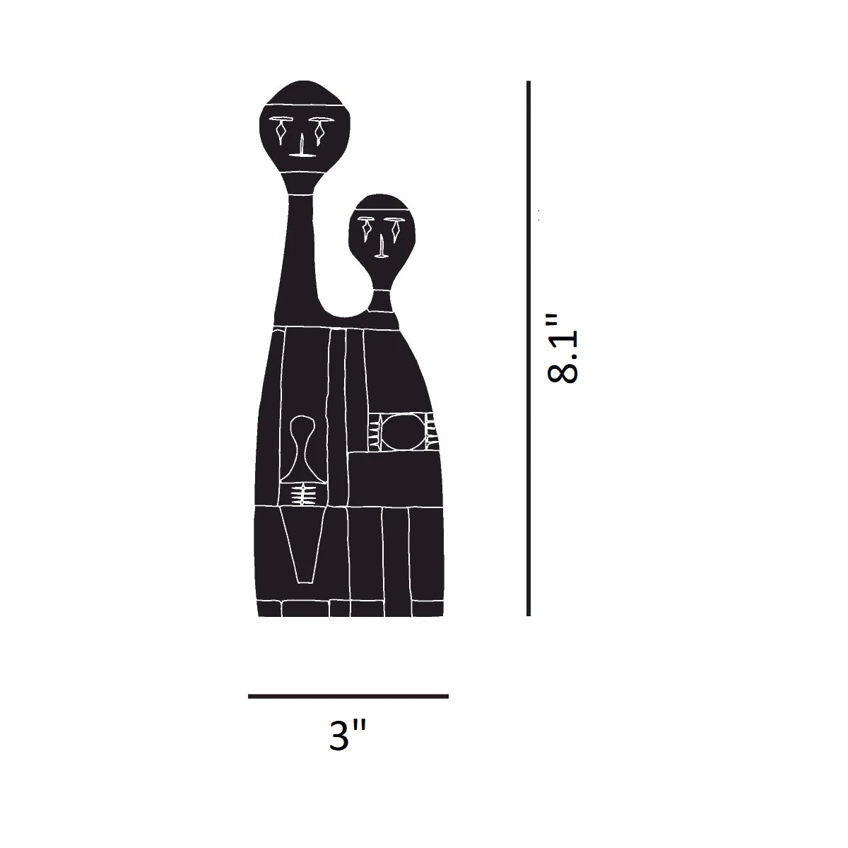Wooden Doll No.11 - Image 9