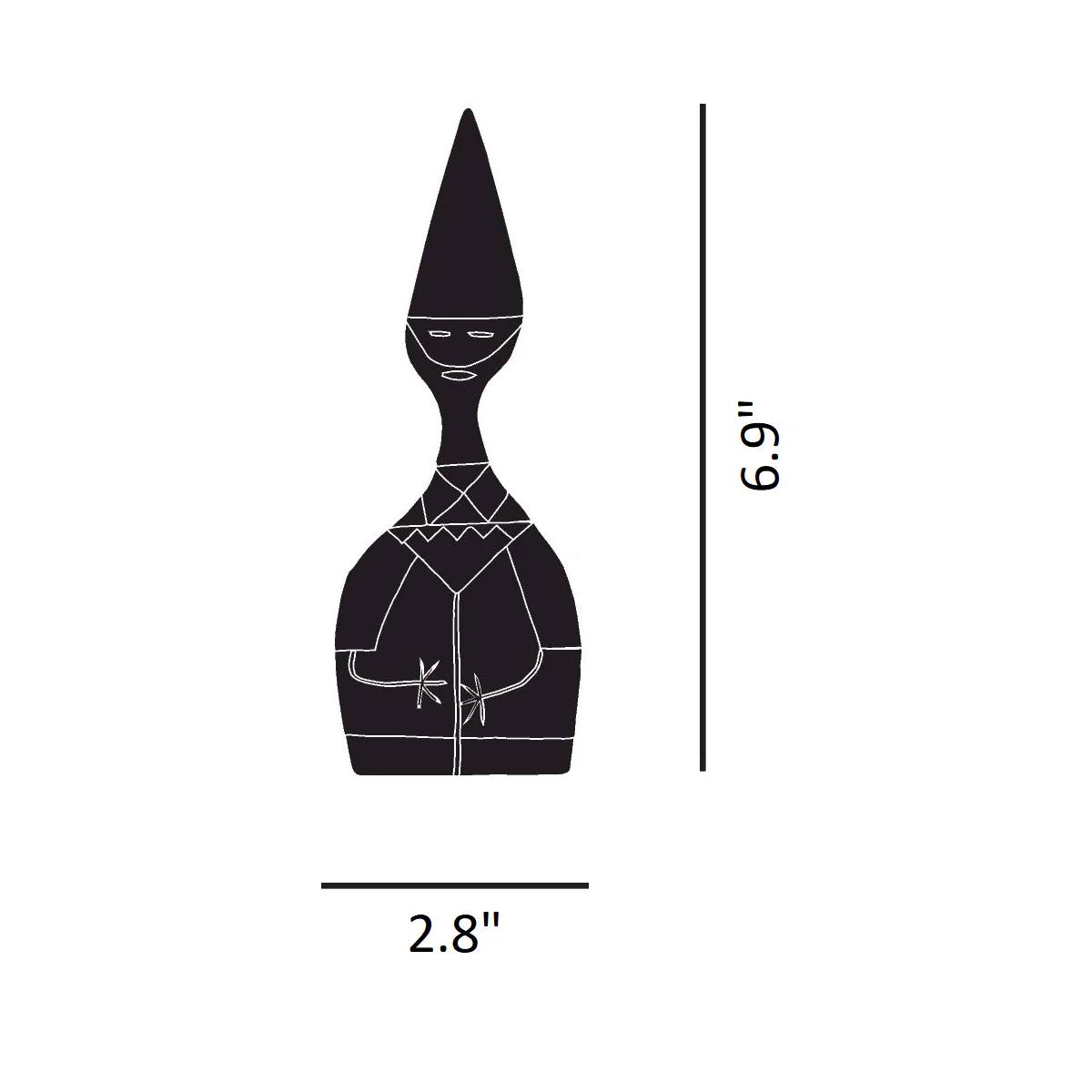 Wooden Doll No.6 - Image 6