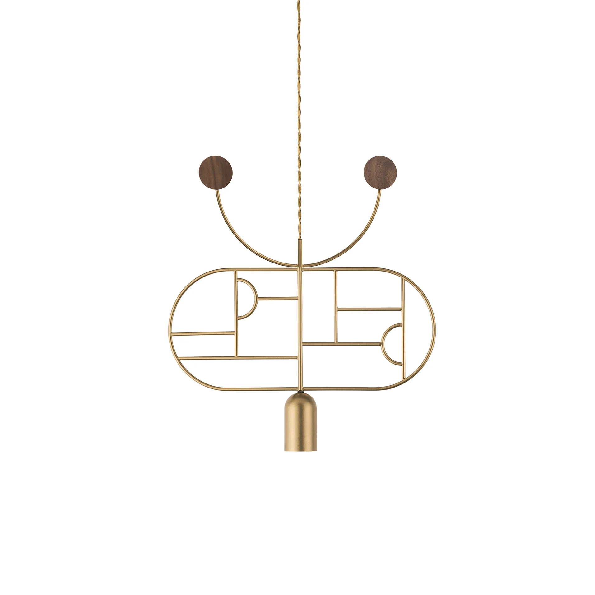 Wooden Dots 08 Pendant Light - Image 3