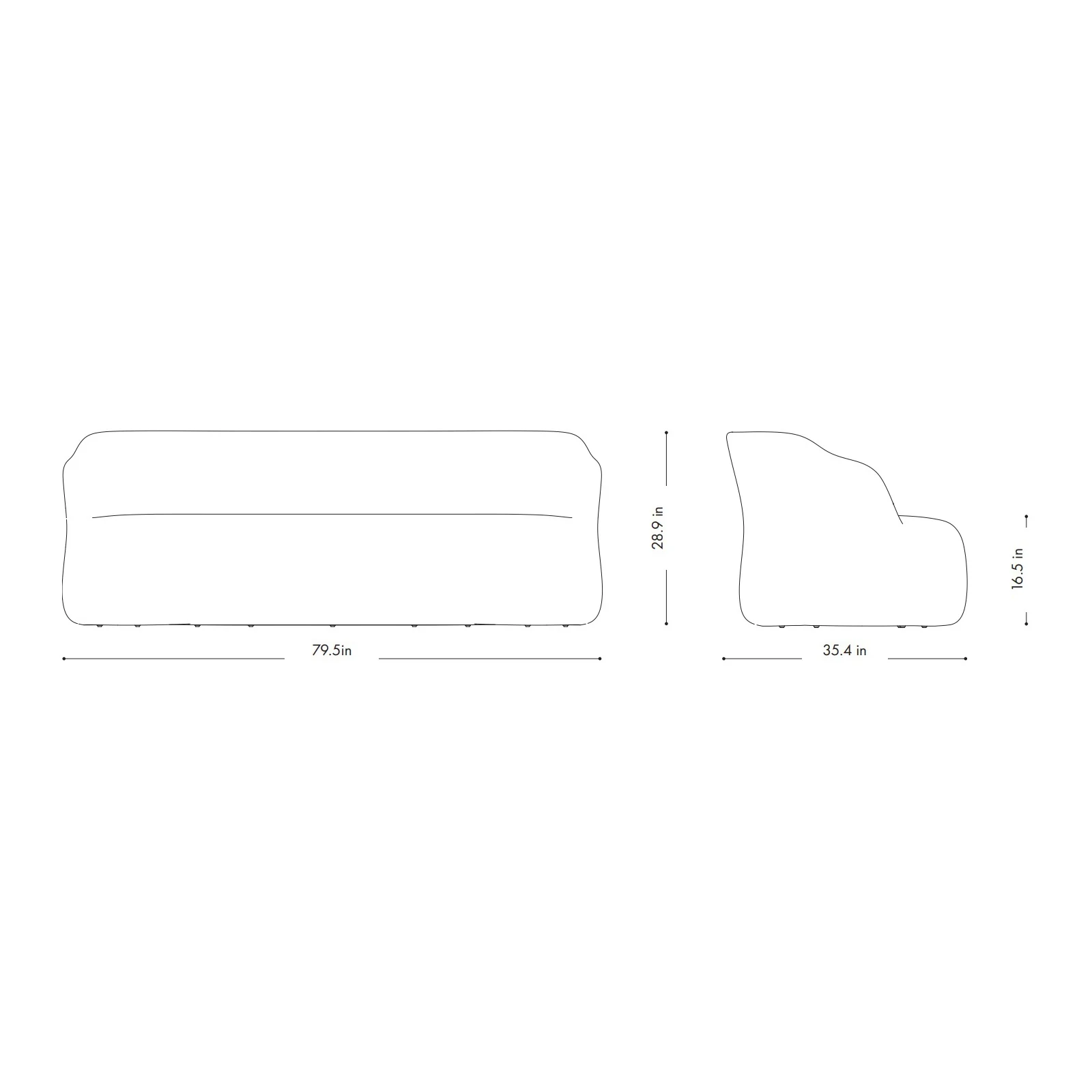 Ynez Two-Seater Sofa - Image 16