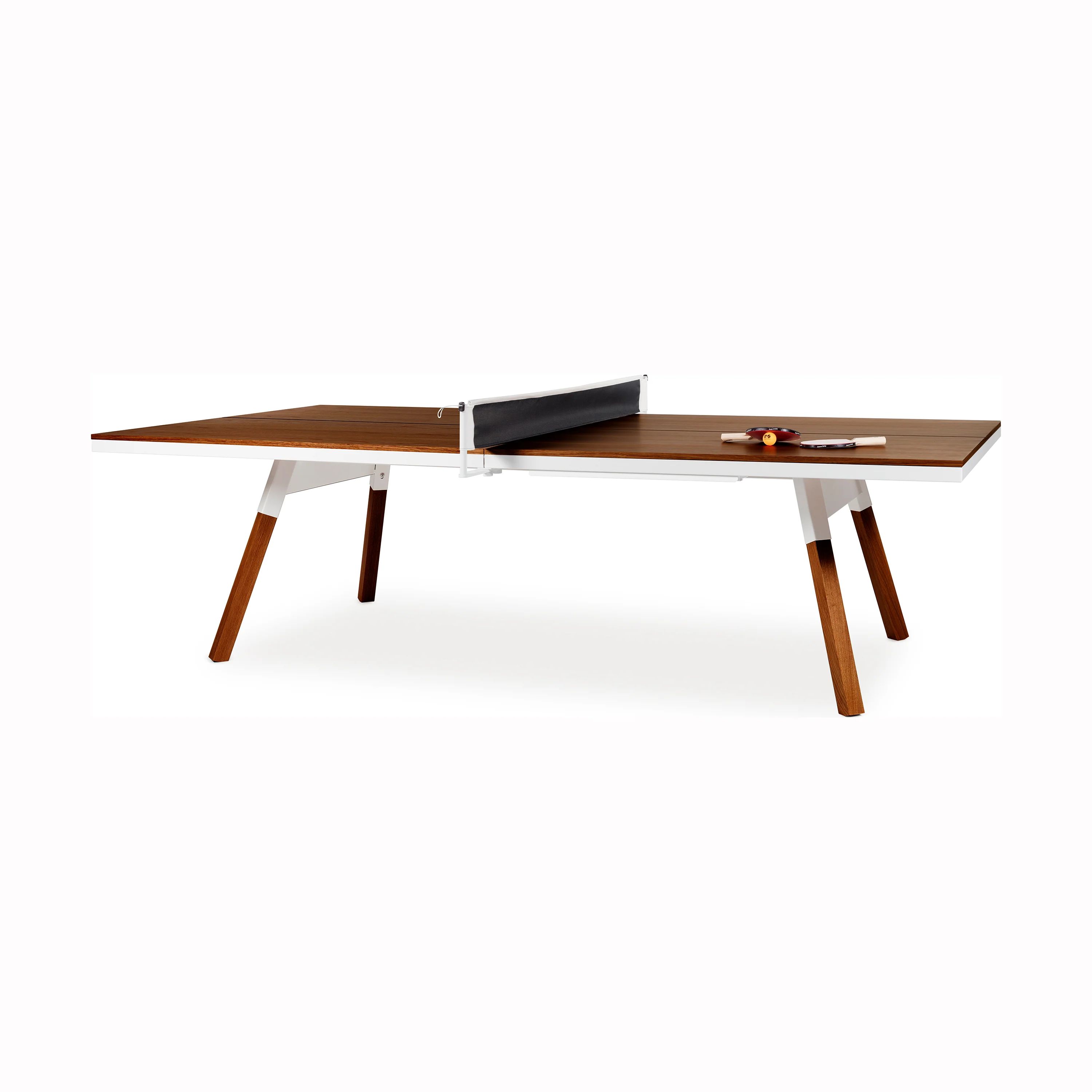 You and Me Walnut Ping Pong Table - Image 15