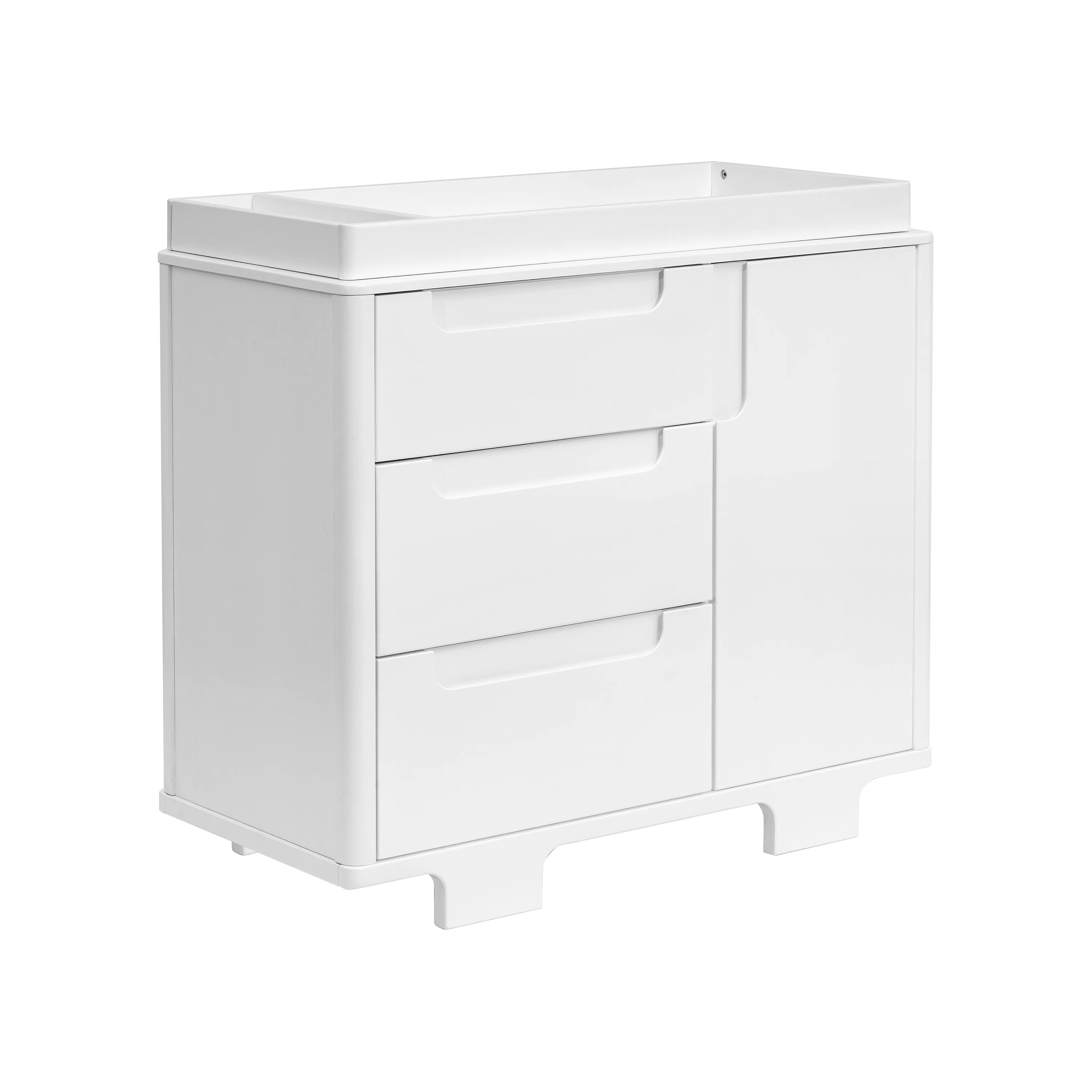 Yuzu 3-Drawer Changer Dresser with Removable Changing Tray - Image 6