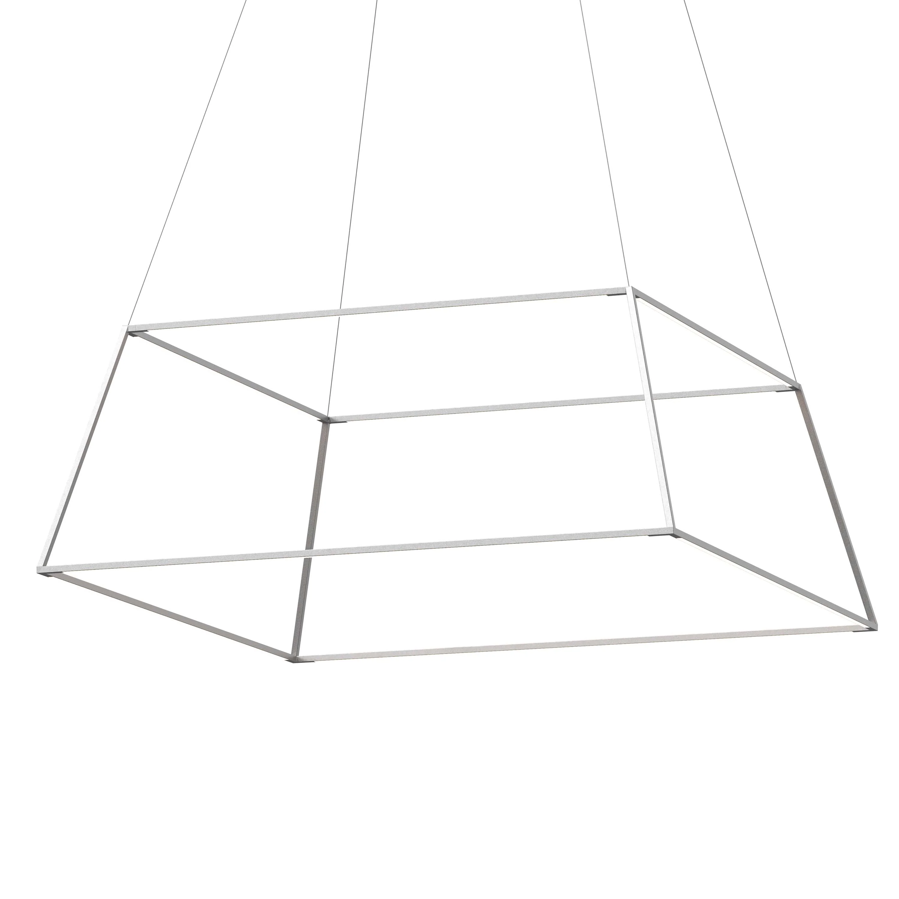 Z-Bar Rise Square Pendant Light - Image 23