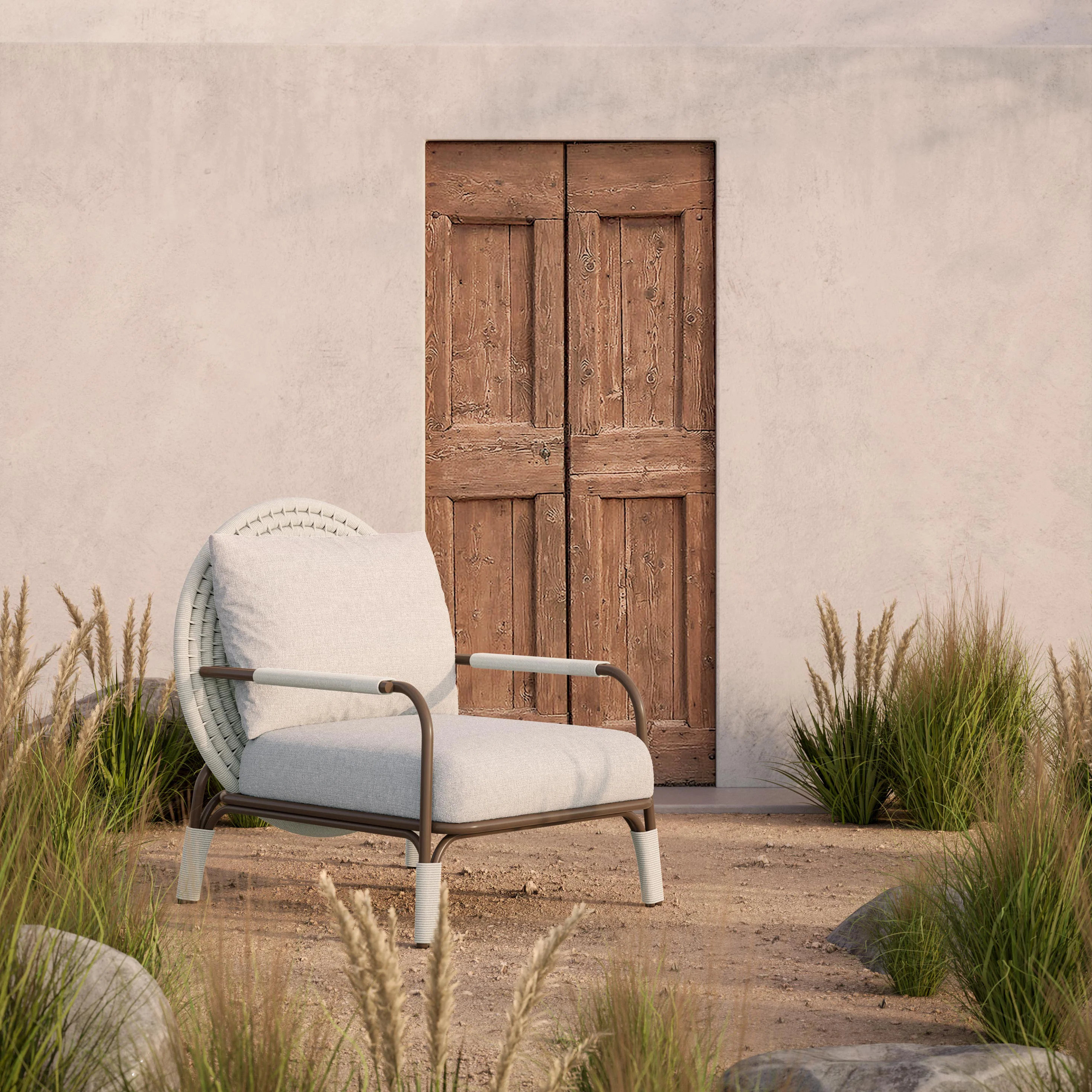 Zahara Outdoor Lounge Chair - Image 6