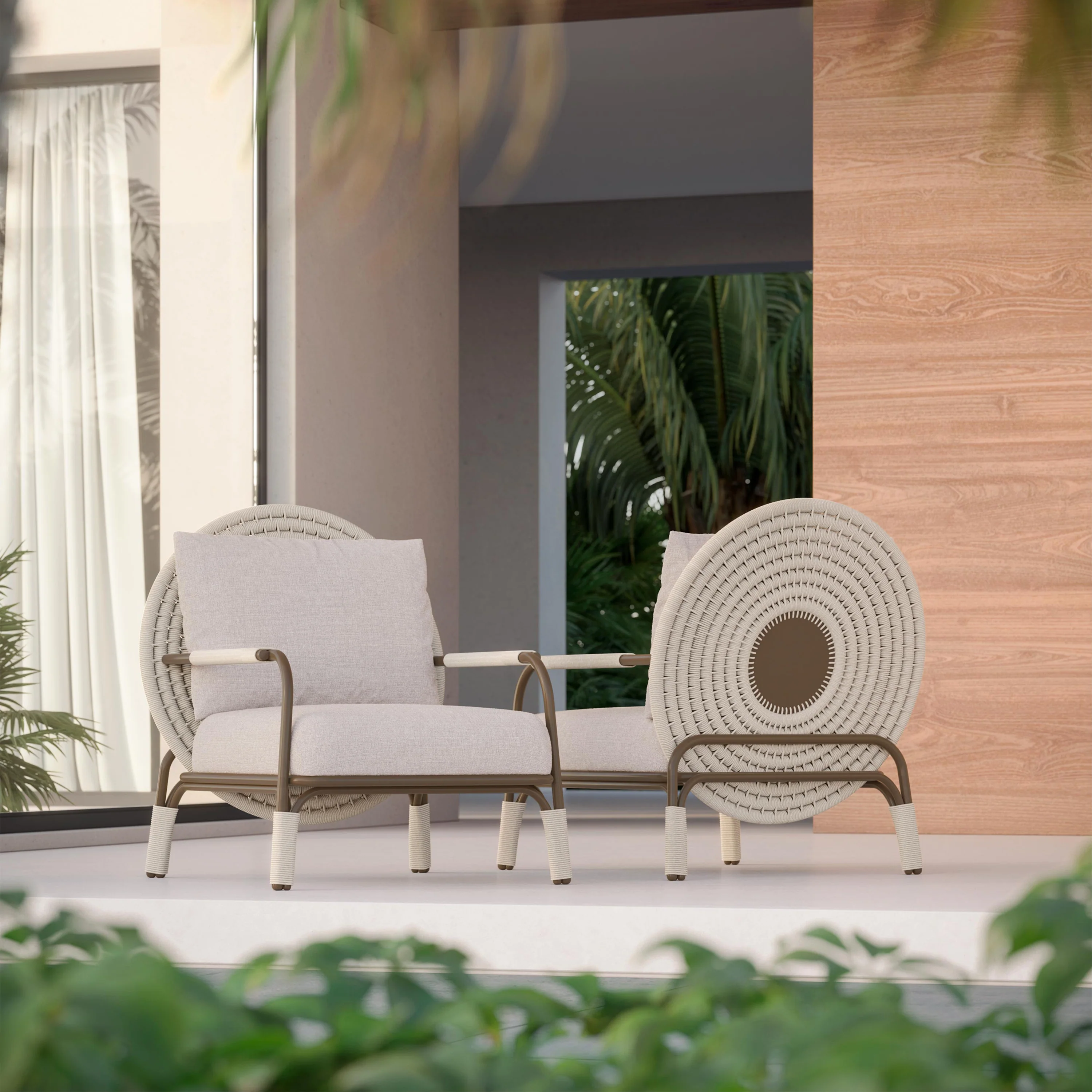 Zahara Outdoor Lounge Chair - Image 8