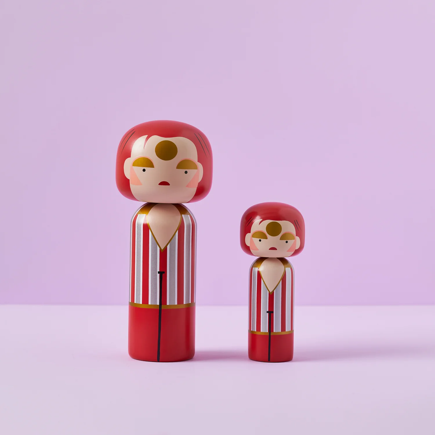 Ziggy Stardust Kokeshi Doll - Image 2