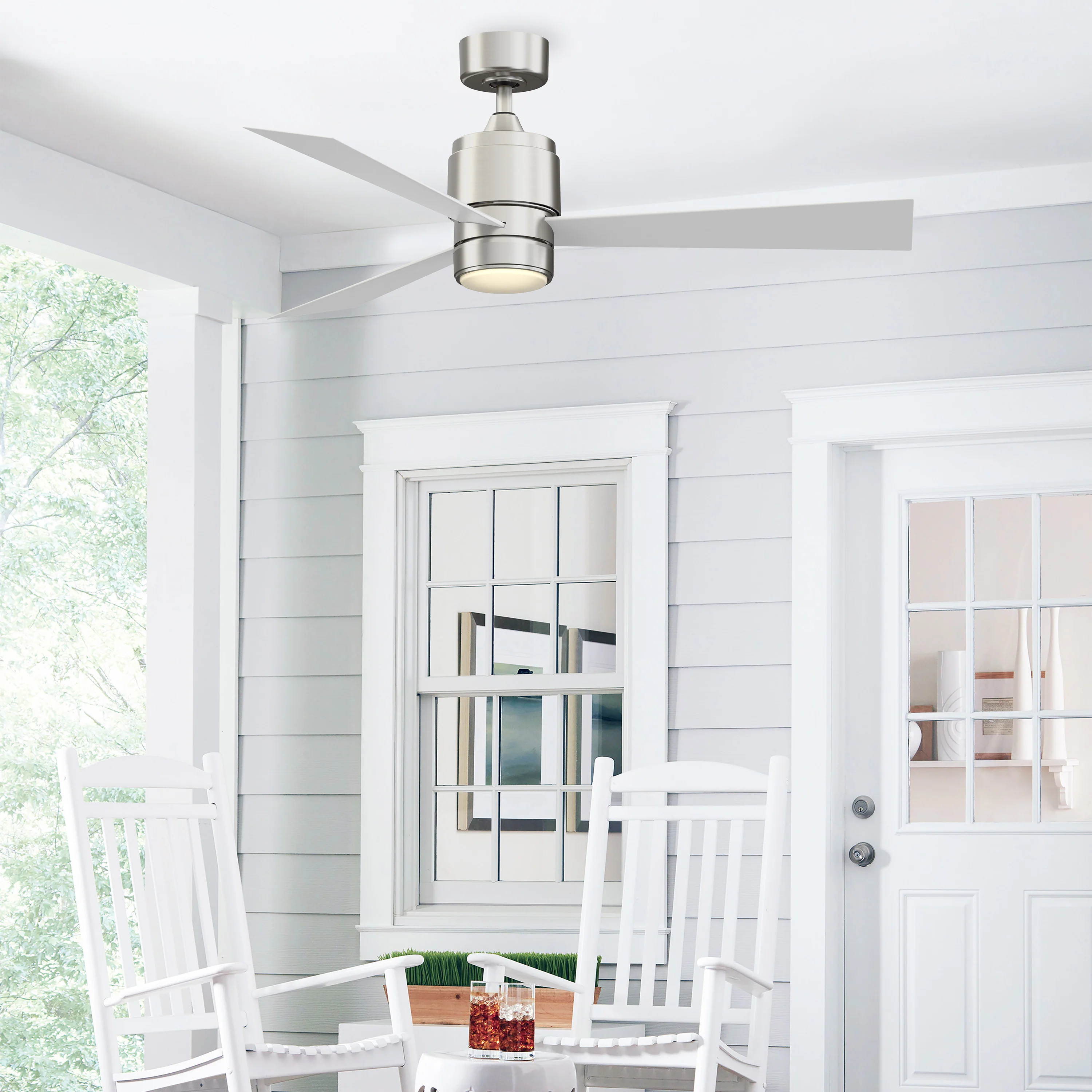 Zonix Outdoor Ceiling Fan with Light - Image 2
